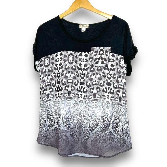 4/$20 One World Animal Print Tee - Picture 2 of 3